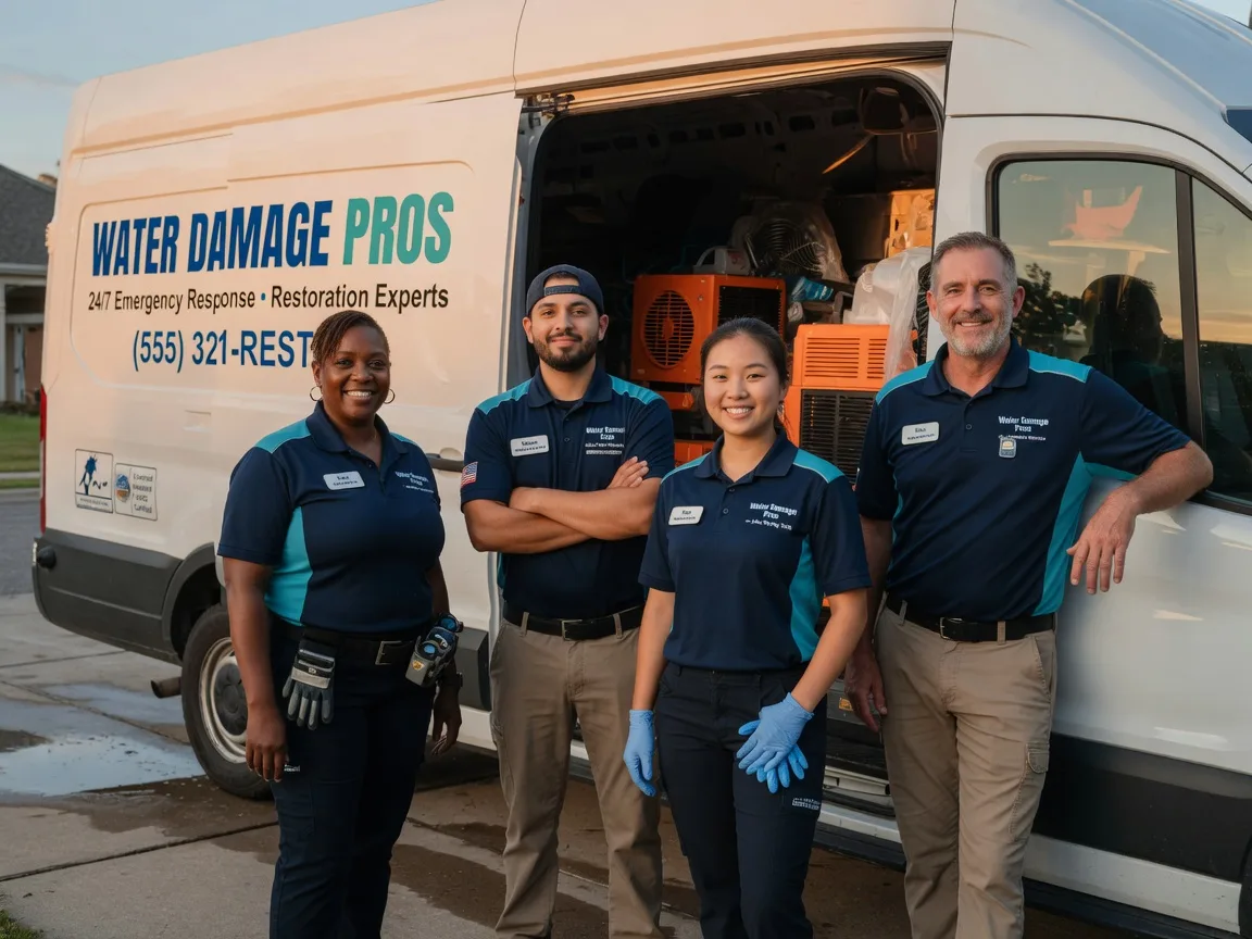 Water Damage Restoration company in Jamestown, ND