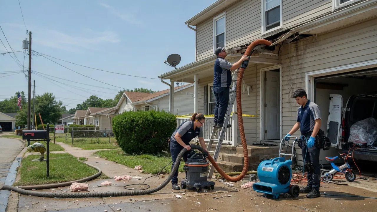Water Damage Restoration in Jamestown, ND near me